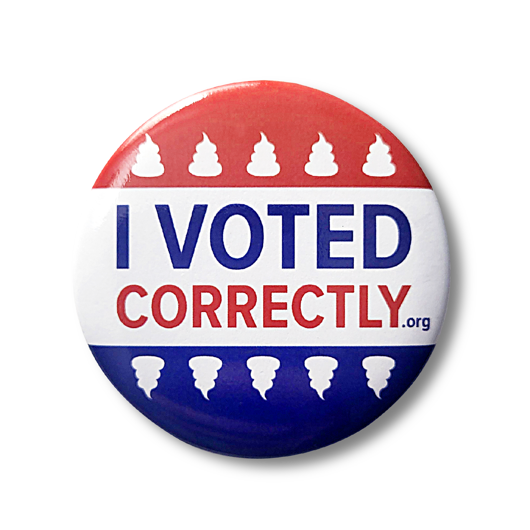I Voted Correctly - Button/ Pin