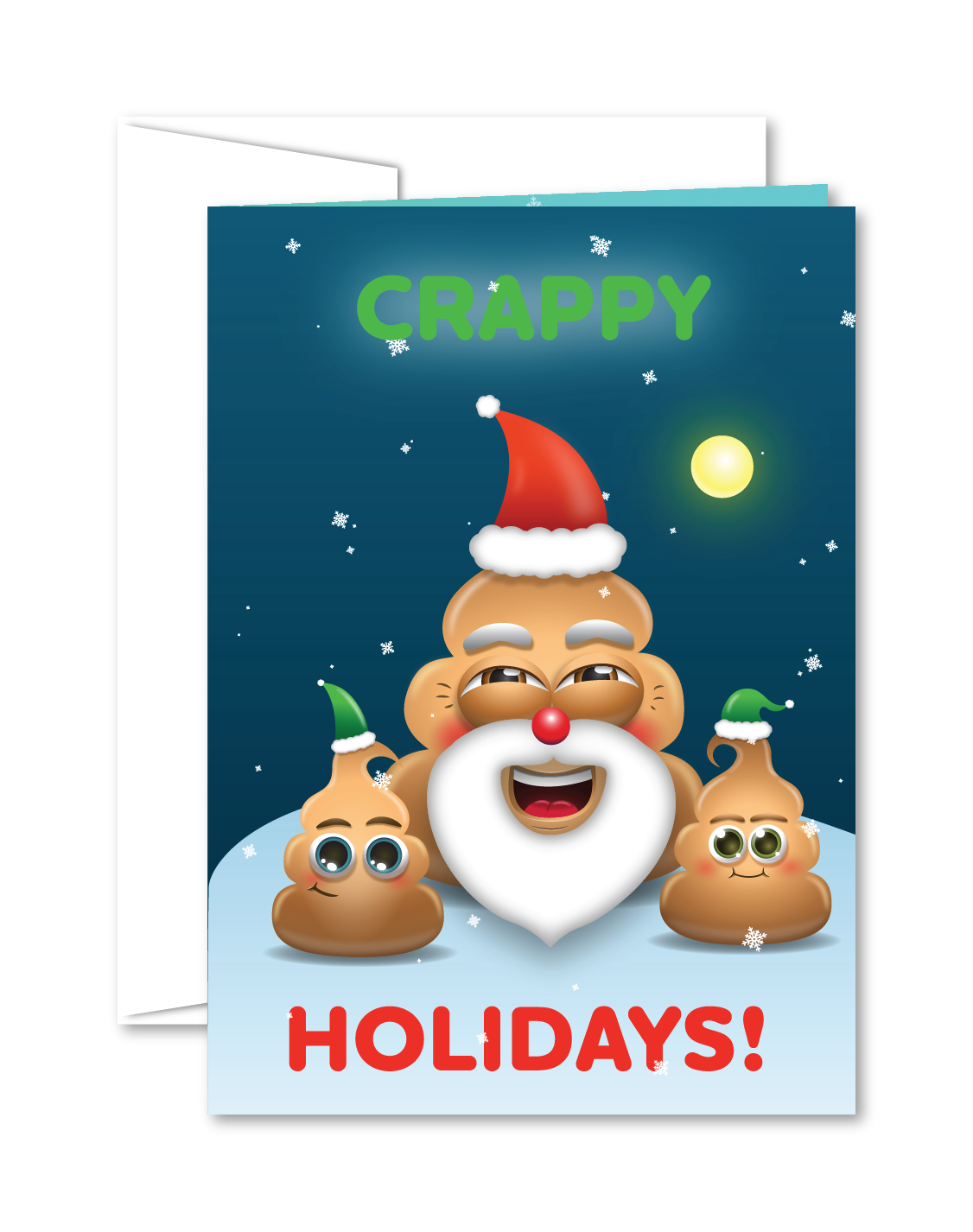 Crappy Holidays - Greeting Card