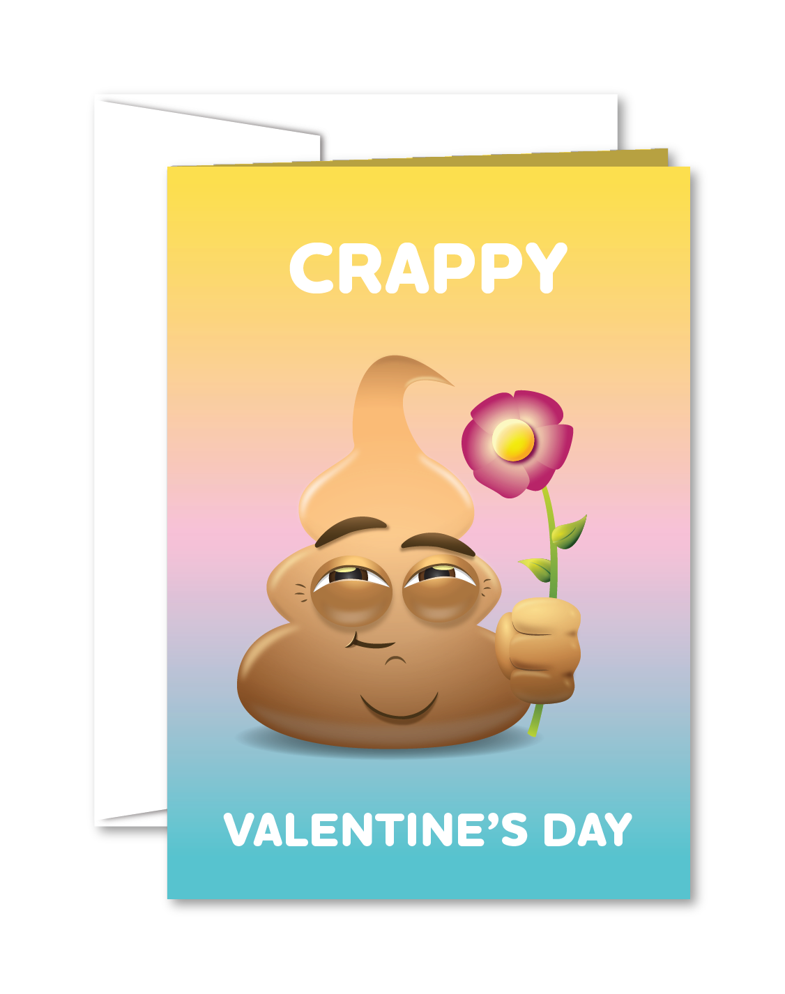 Crappy Valentine's Day - Greeting Card