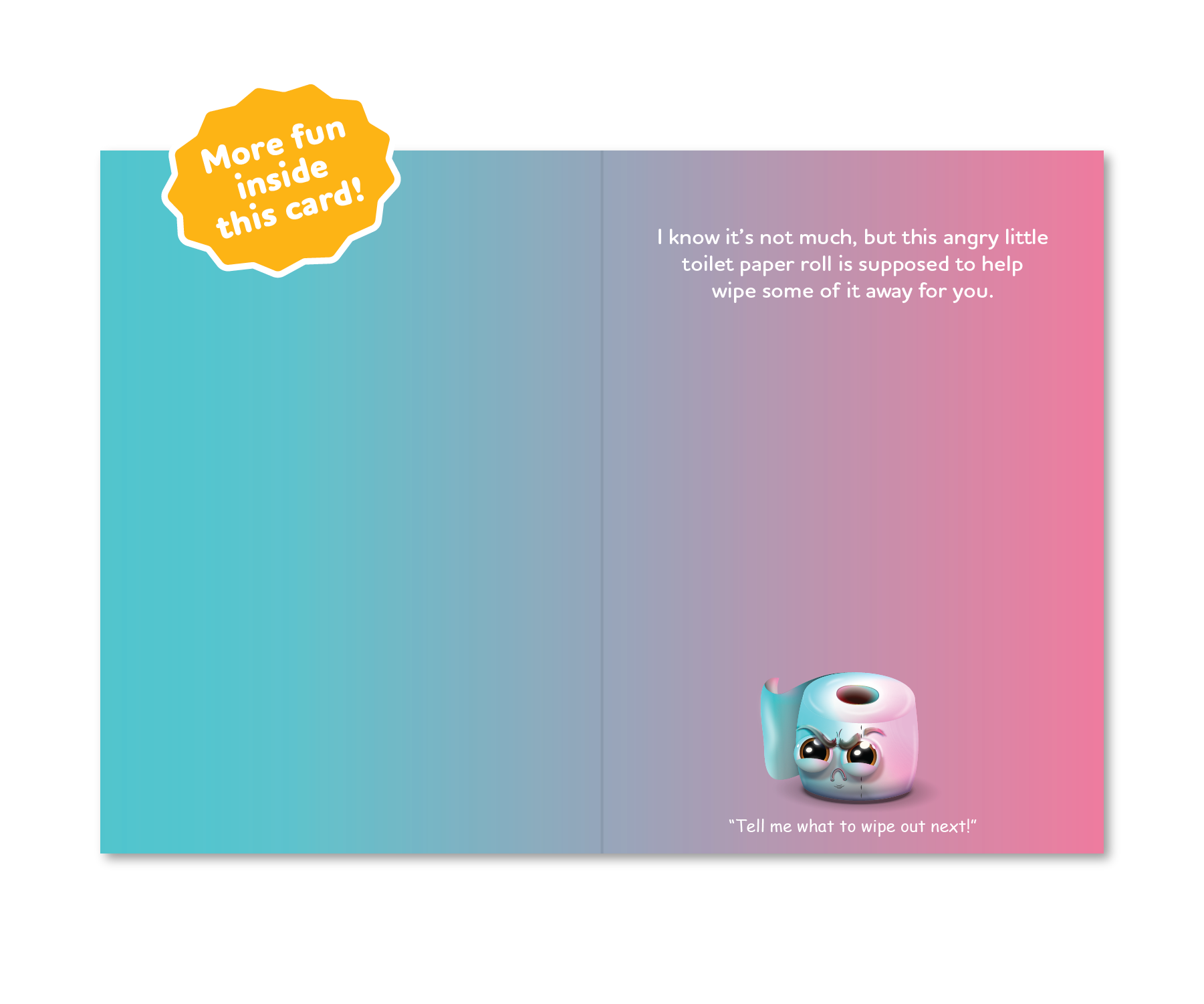 Sorry (For All The Crap) - Greeting Card