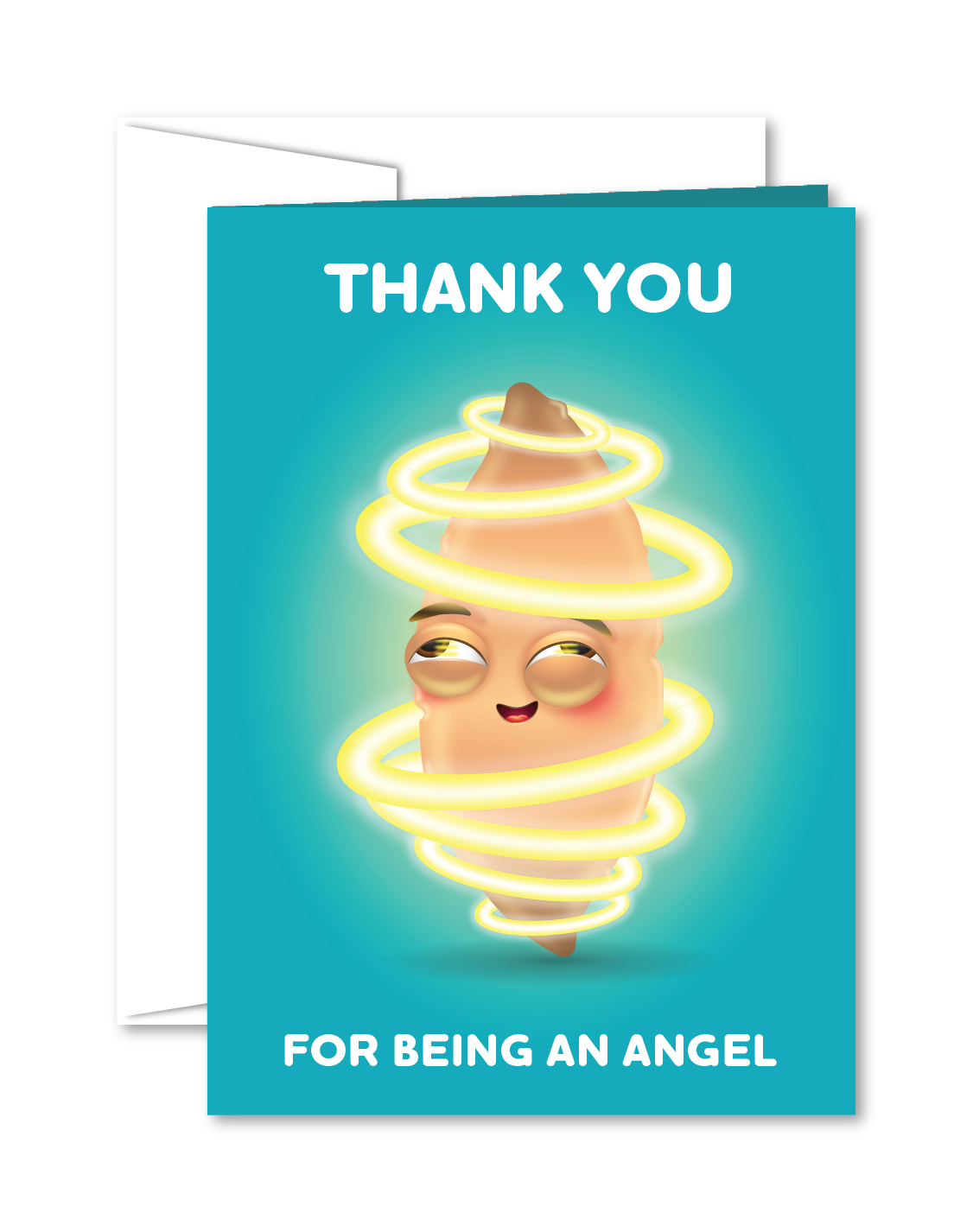 Thank You Angel - Greeting Card