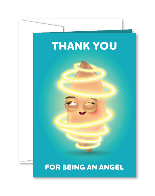 Thank You Angel - Greeting Card