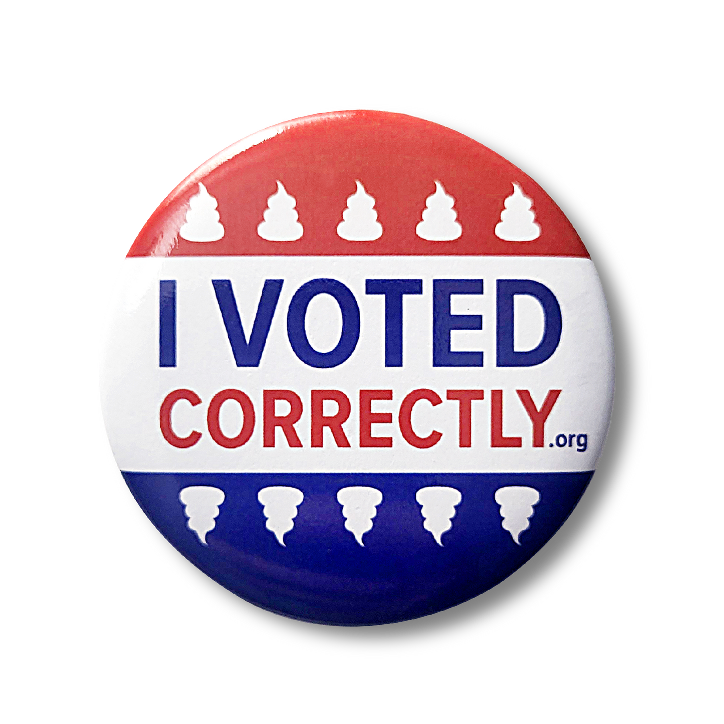 I Voted Correctly - Button/ Pin