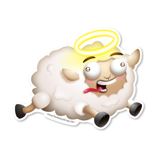 Holy Sheep - Vinyl Sticker - 3 inch