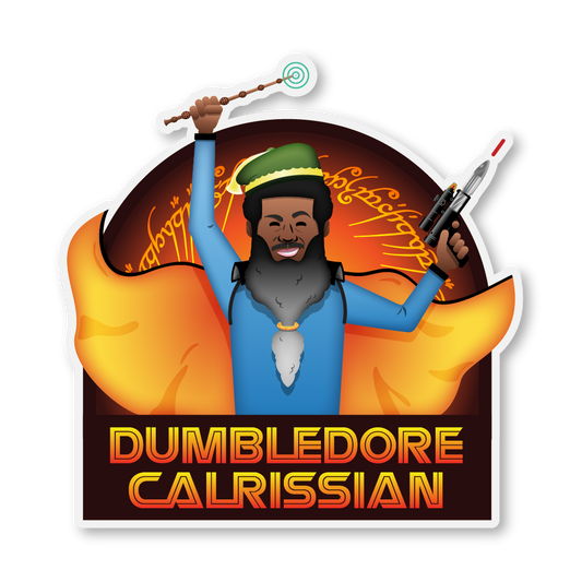 Dumbledore Calrissian - Vinyl Sticker - 4 inch